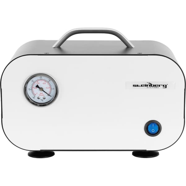 Laboratorio tyhjiöpumppu painemittarilla, öljytön, 30 l/min, 50 W