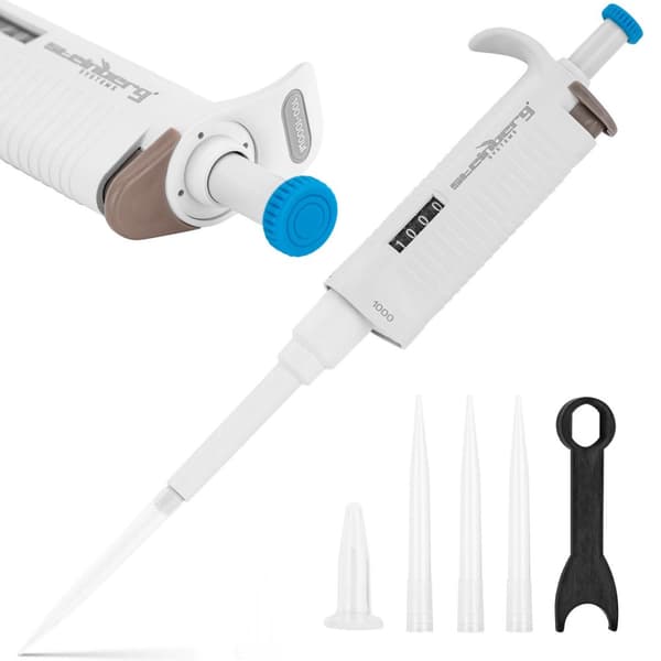 Enkanals laboratoriepipett 0,1-1 ml