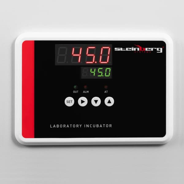 Mikrobiologisen laboratorion inkubaattori 45 C 7,5 l