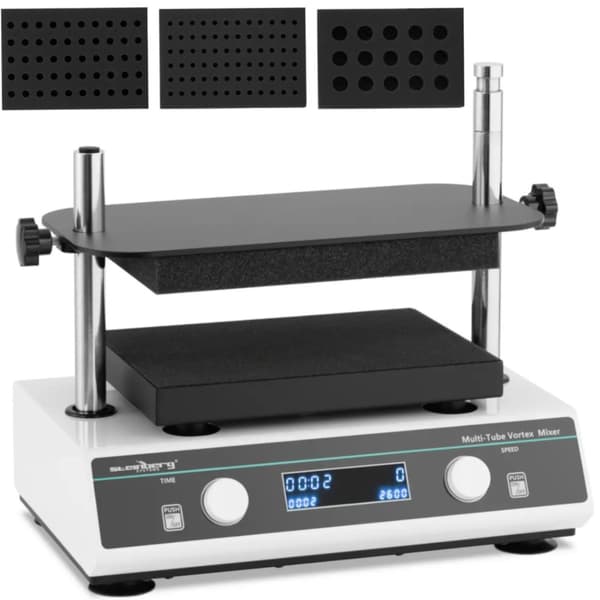 Laboratoriosekoitin vortex LCD 500 - 3000 rpm 100 W