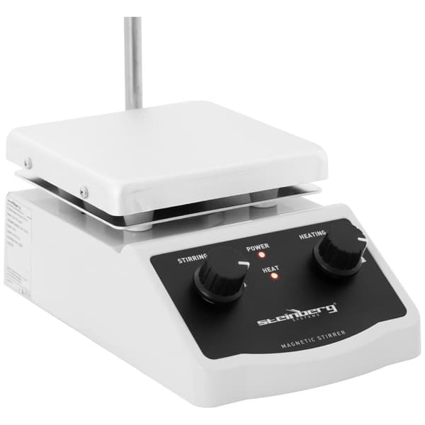 Laboratoriomagneettisekoitin jalustalla ja kahvalla 380C 2000 rpm 120 x 120 mm