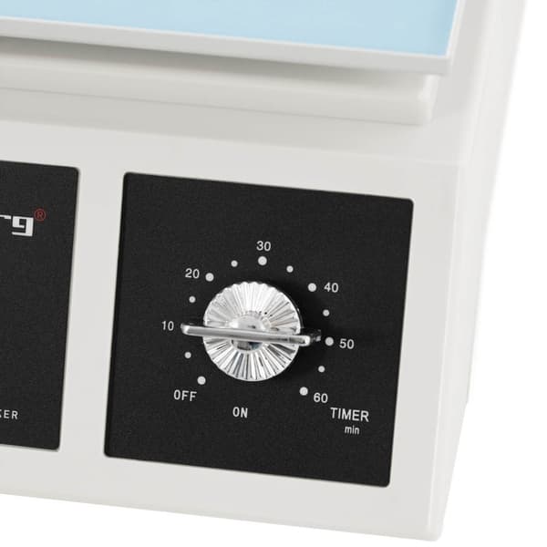 Laboratorion orbitaalialustan ravistin koeputkille 0 - 210 rpm