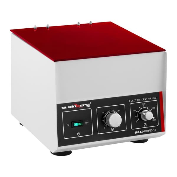 Professionel laboratoriecentrifuge til plasma til 12 reagensglas 20ml 180W SBS-LZ-4000/20-12
