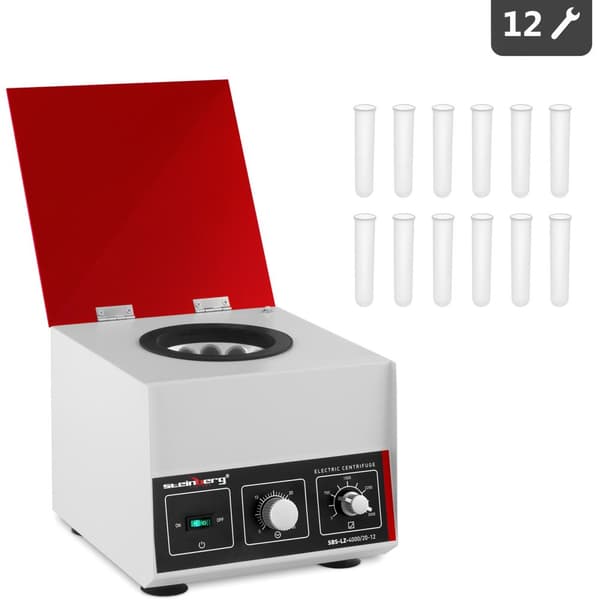 Professionel laboratoriecentrifuge til plasma til 12 reagensglas 20ml 180W SBS-LZ-4000/20-12