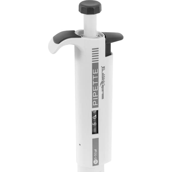 Laboratoriepipette, 12 kanaler, manuel, 0,005-0,05 ml