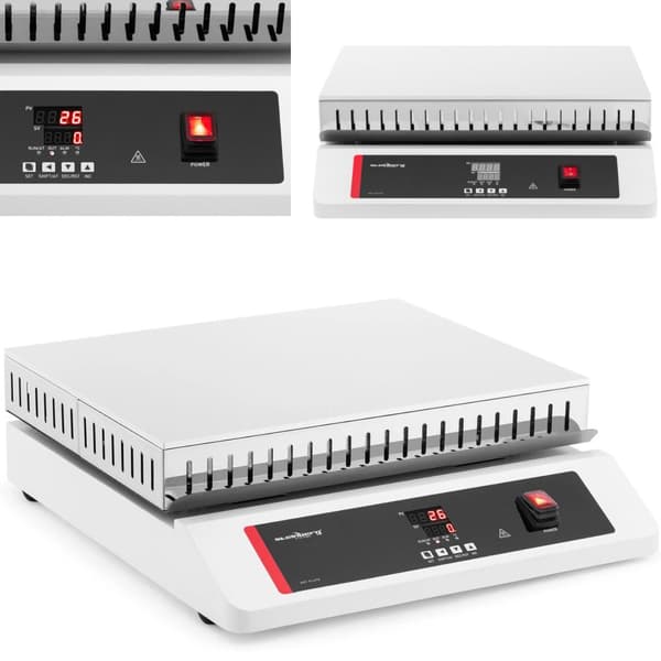 Laboratorievarmer varmeplade 45x35cm 2650W op til 350C