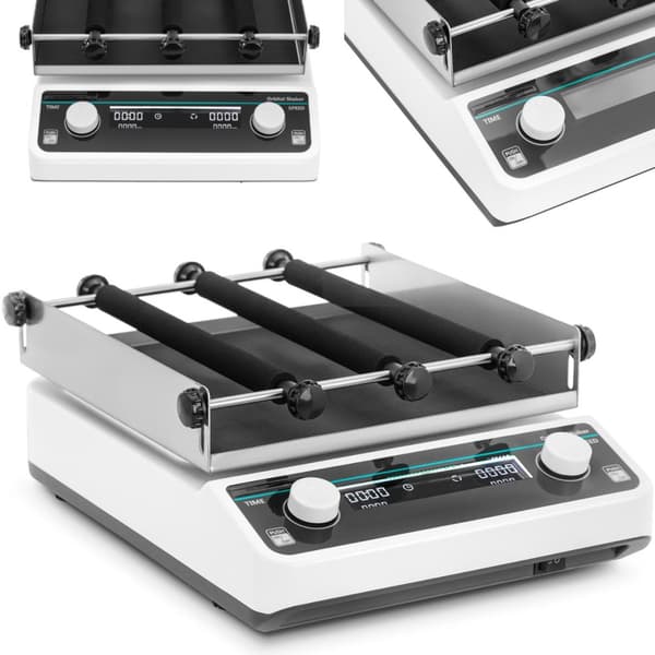 Laboratorie orbital shaker 40-200 rpm, 3 ruller