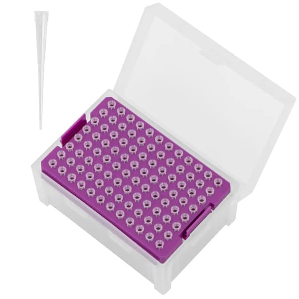 Pipettespidser 10 ul uden DNase/RNase - sæt med 10 x 96 stk.