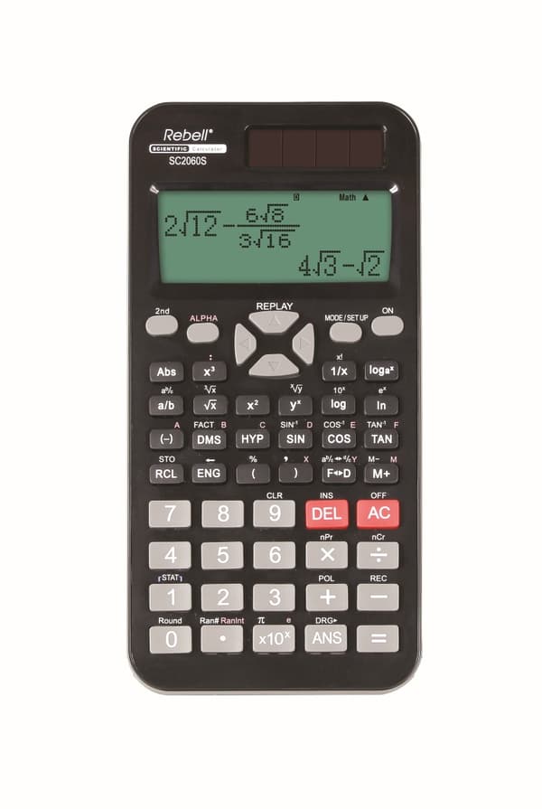 Calculator Scientific Rebell SC2060S Svart