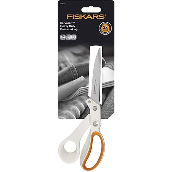 Fiskars Tygsax - ServoCut Skräddarsax - 24 cm - Högersax