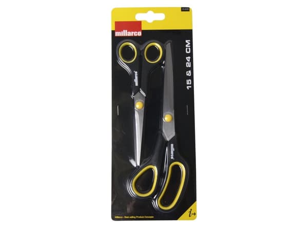 Millarco® sakset 15 /24 cm 2-pack 2-pack