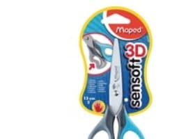 Maped 693500, Barn, Rett kutt, Single/enkelt, Flerfarget, Oransje, Stål, Kunsthåndverk saks