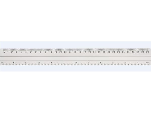 Grand Aluminum Ruler 30 cm - WIKR-084258