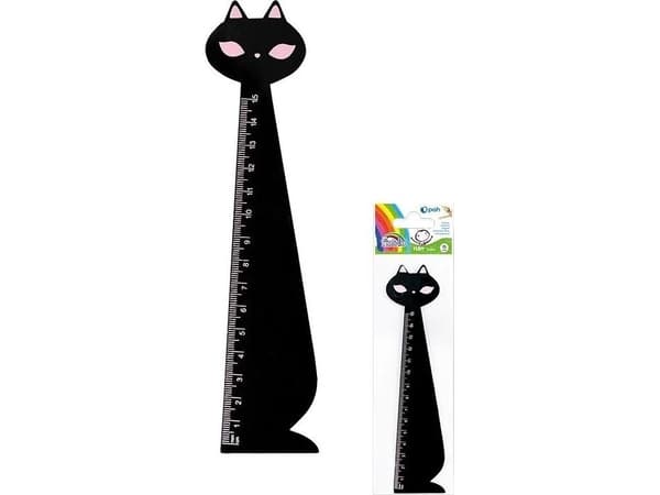 Fiorello Trelinjal 15cm katt sort FIORELLO