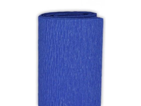 Crepe-papper premium 115 blå 200x50cm INTERDRUK