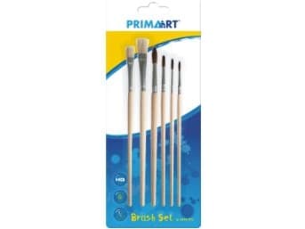 Starpak Luonnolliset harjat kpl6kpl PRIMA ART läpipainopakkaus (323148)