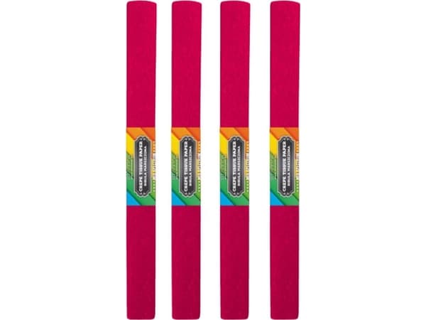 Starpak Bibuła marszczona 50x200cm bordowa 10szt.