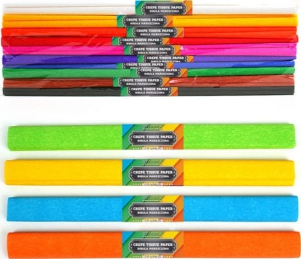Starpak rypytyspaperi 50x200cm Spectrum Mix 10kpl.