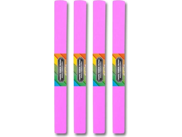 Starpak skrynkligt mjukpapper 50x200cm rosa ljus 10st.
