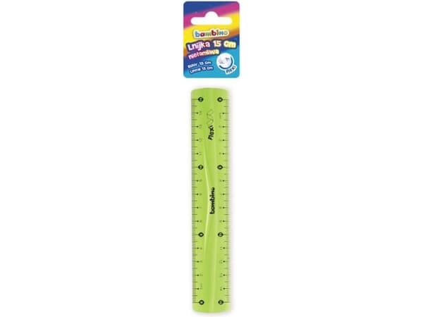 St. Majewski Bambino viivoitin standardi 15cm Flexi (MAJE2524)