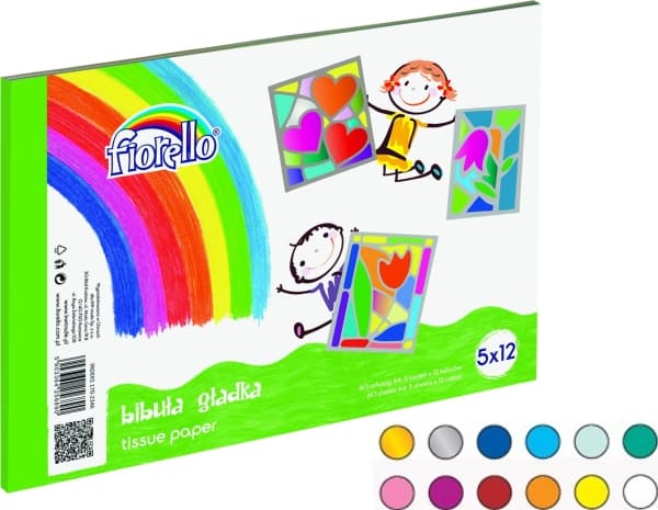 Fiorello Tissue paper smooth block A4/60K (240046)