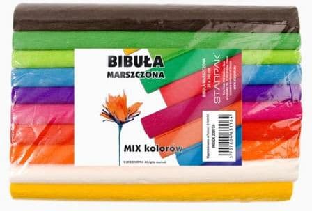 Starpak Crepepapper 25x200cm MIX col. 10 st. (133235)