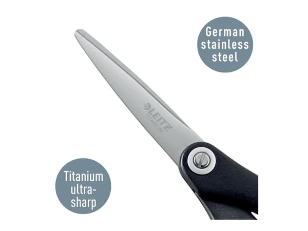 Leitz Titanium Quality - Saks - papir, tøy - 150 mm