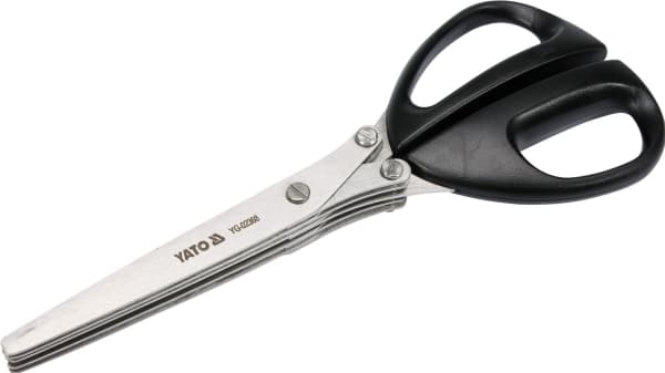 Yato flerblads kjøkkensaks for urter 80 mm (YG-02368)