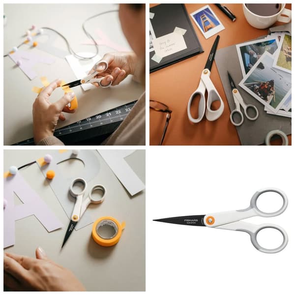 Fiskars Sax - Non Stick Micro-Tip - 13 cm
