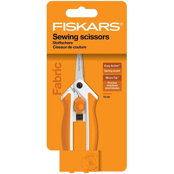 Fiskars Softgrip Detaljsax - Micro-Tip - L: 15 cm