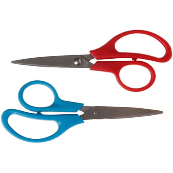 Barnsaxar - L: 12,5 cm - Spetsiga - 12 mixade