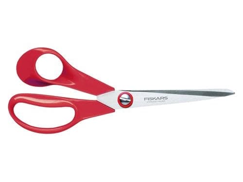 Fiskars Classic - General Purpose - Saks - papir, tøy, laminert materiale - 210 mm