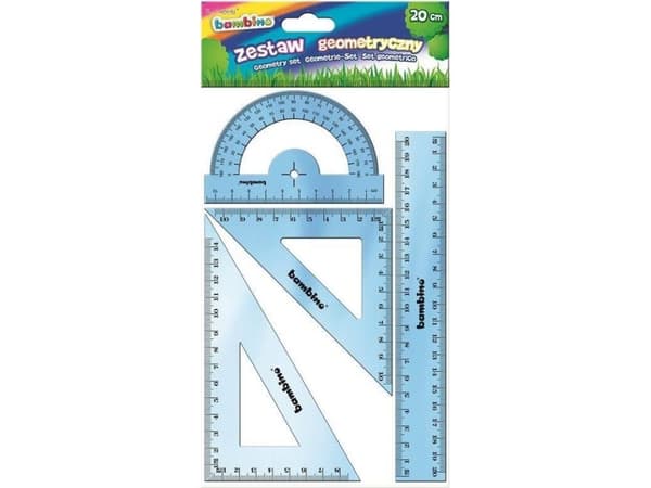Bambino geometrinen 4 kpl 20cm bambino
