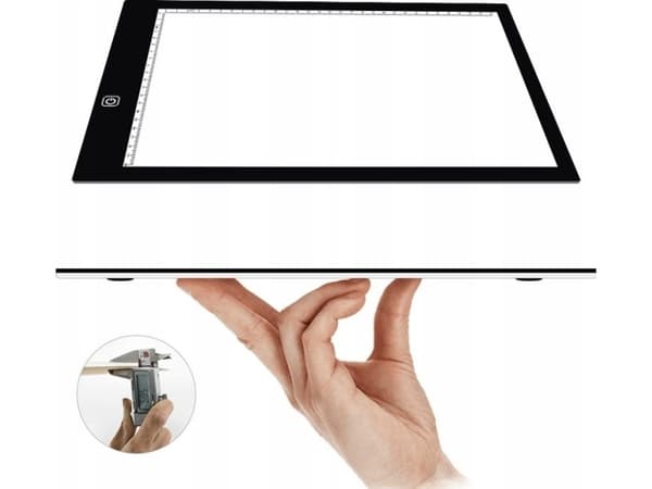 Xrec Opplyst Led Tegnebrett Glatt lyskontroll