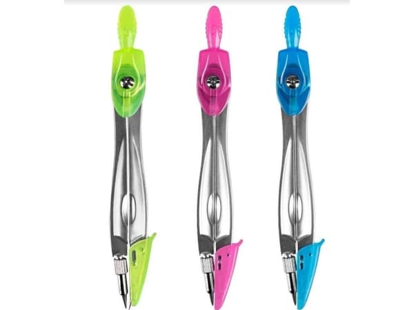 xxx_Easy Stationery Metal compass with graphite EASY