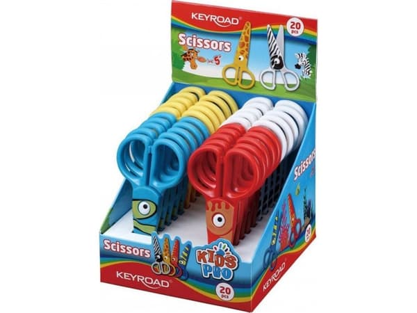 Keyroad Kids Pro skolesaks, 13 cm, trygg, skjermpakket, assorterte farger
