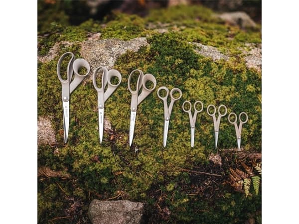 Fiskars 1062546, Aikuinen, Suora leikkuu, Yksi, Oliivi, Ruostumaton teräs, Askartelusakset, Toimistosakset