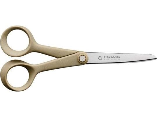 Fiskars ReNew, Voksen, Lige snit, Enkelt, Beige, Rustfrit stål, Rustfrit stål, Universel