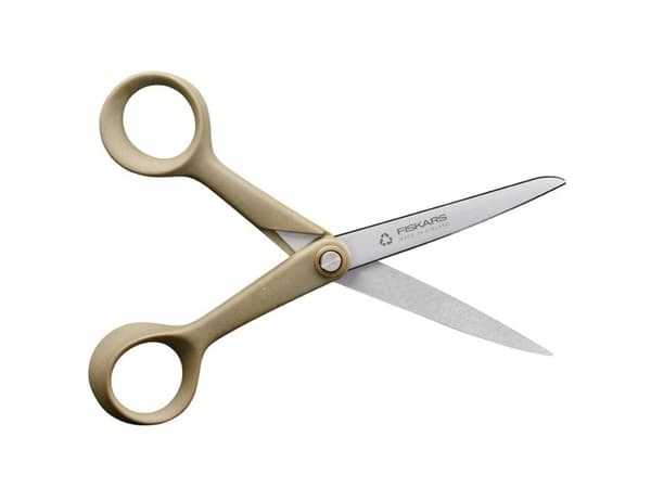 Fiskars ReNew, Voksen, Lige snit, Enkelt, Beige, Rustfrit stål, Rustfrit stål, Universel