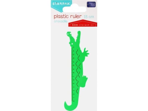 Starpak KROKODILLINJAL 15CM STK PBH 40/240