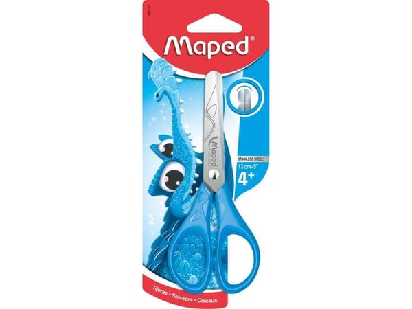 Kartlagt ESSENTIALS PULSE SKOLESAKS 13 CM MAPED BLÅ BLISTER 464290