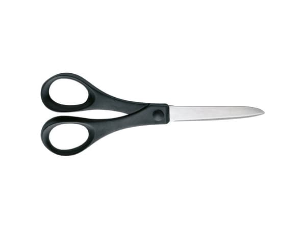 Fiskars 1023818 Husholdningssaks Venstrehåndede, Højrehåndede 170 mm Sort