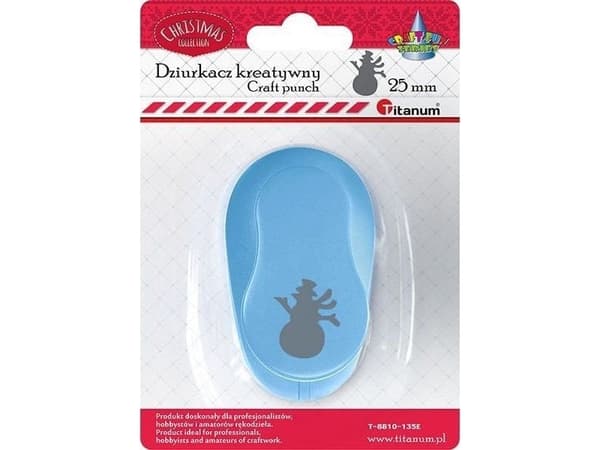 Titanum Creative punch 25 mm Titanum Snowman 135E