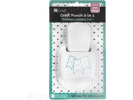 Dalprint Dziurkacz ozdobny DPCRAFT 3w1 Flaga Dalprint Lippu Dalprint