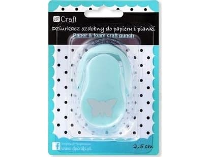 DP Craft Dekorativ hull for papir og skum DPCRAFT 2,5 cm Butterfly Dalprint