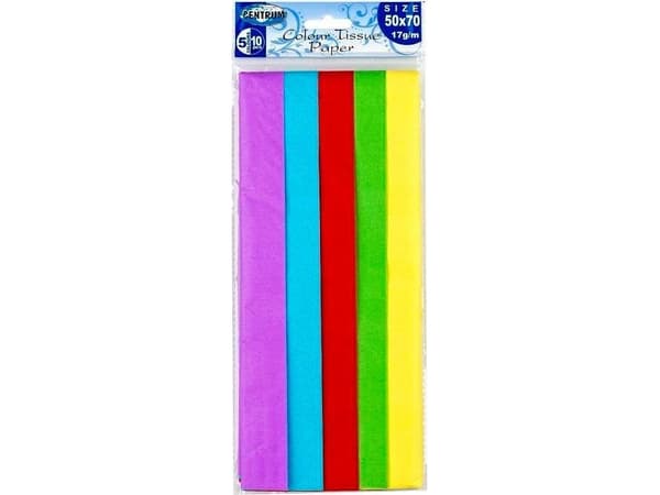 Tissue paper center 50x70cm CENTRUM 88836 mix*10