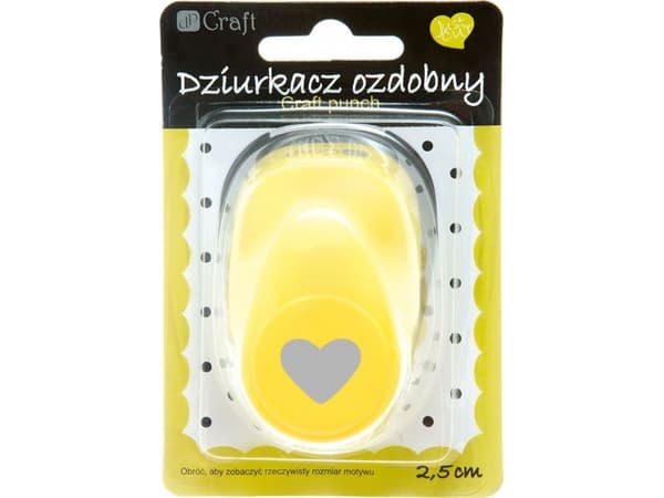 DP Craft Koristeellinen reikäpistooli 2,5cm sydän (JCDZ-110-023)