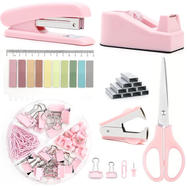 INF Brevpapper Set Rosa