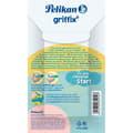Miniatyrbild 2 av 2: Pelikan Griffix skolsax - Vit - För barn - Rund - För högerhänta