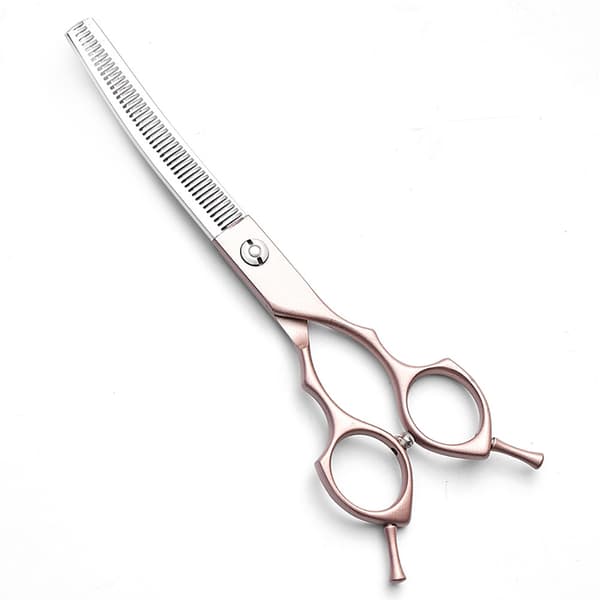 INF Husdjurssax 6,5 tum - Silver Curved tooth scissors